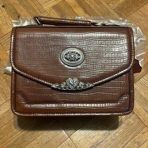 Texas Leather genuine leather western style Purse